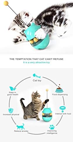 Interactive Cat Toy Tumbler for Indoor Cats