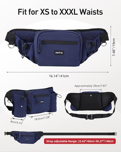 AGPTEK Dog Treat Pouch,Dog Walking Bag