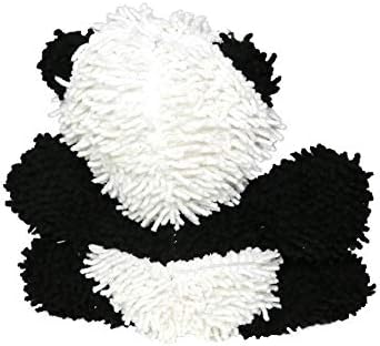 MIGHTY® 2 Pack Microfiber Medium Panda Dog Toys