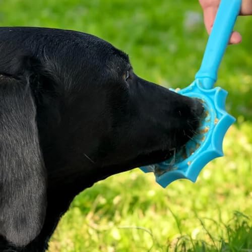 SodaPup Lick Sticks eToy – Durable Interactive Enrichment Toy Made in USA from Non-Toxic, Pet-Safe, Food Safe Material for Bonding, Training, Calming, Mental Stimulation, Oral Health & More