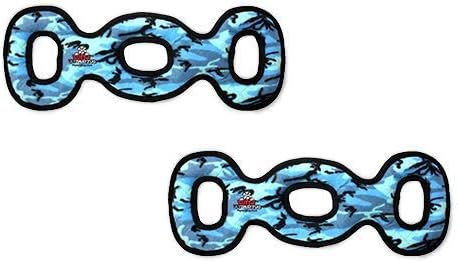 TUFFY® 2 Pack Ultimate 3WayTug Ultra Durable Plush Dog Toys