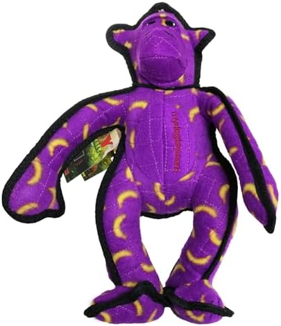 TUFFY® - Original : Monkey Dog Toy : Ultra Durable Plush Dog Toy with Multiple Layers & Reinforced Seams, Washable and Floats, Original Construction