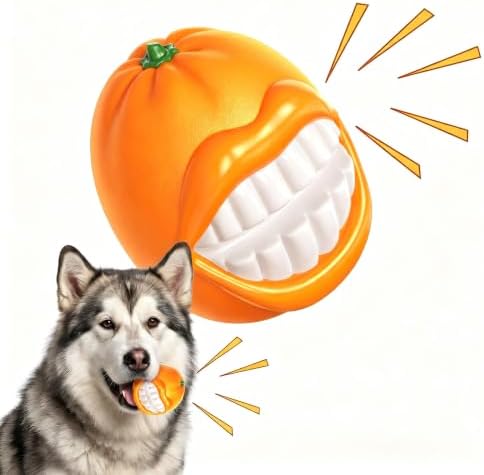 Squeaky Dog Chew Toys, Interactive Tough Indestructible Dog Toys for Aggressive Chewers, Medium to Large Dogs, Indoor & Outdoor Use