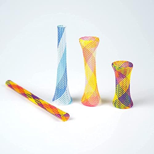 ISMARTEN Cat Spring Toys, 30 Packs Cat Tube Spring Toy Interactive Cat Toy for Indoor Cats, Plastic Spring Coils Attract Cats to Swat, Bite, Hunt(Random Color) (30 Packs)