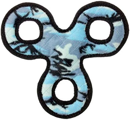 TUFFY® : 2 Pack 3Way Tug Dog Toy: Ultra Durable Plush Toy with Multiple Layers & Reinforced Seams, Washable and Floats, Original Construction