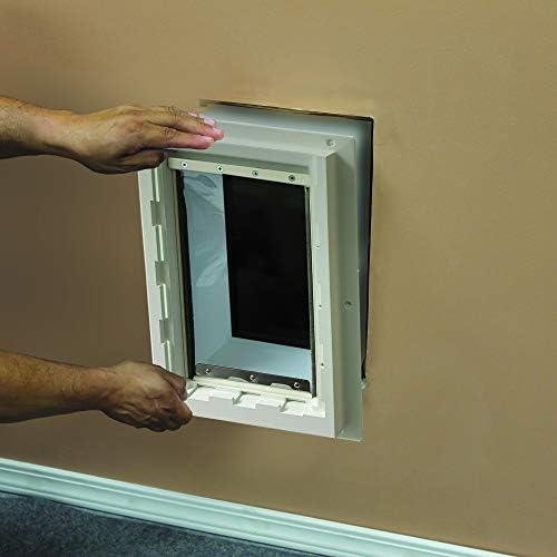 Ideal Pet Products Wall Entry Pet Door Double Flap for Walls