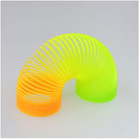 Andiker Cat Spiral Spring, 3 pcs Long Cat Creative Toy Interactive cat Toy Durable Heavy Plastic Spring Colorful Springs Cat Toy for Swatting, Biting, Hunting, and Active Healthy Play (3pc)