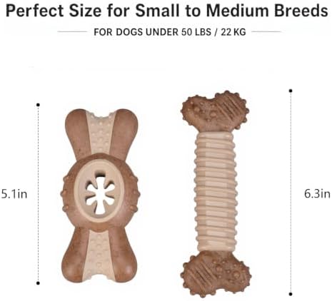 Dog Puzzle Chew Toy Durable Interactive Nylon Toys