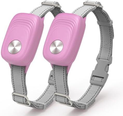 Automatic Pet Door Collar, Compatible with MS-5, Blossom Pink,2PK