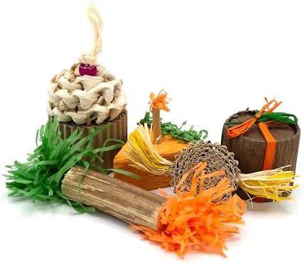 Oxbow Birthday Party Pack, Rabbit & Guinea Pig Toys, Bunny Enrichment Toys
