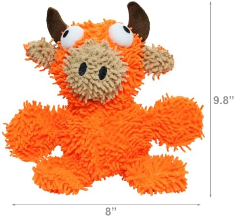 MIGHTY® 2 Pack Microfiber Medium Bull Dog Toys