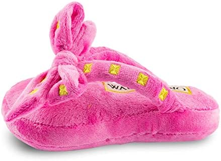 Haute Diggity Dog Wagentino Sandal Plush Dog Toy, Designer Parody Chew Toy
