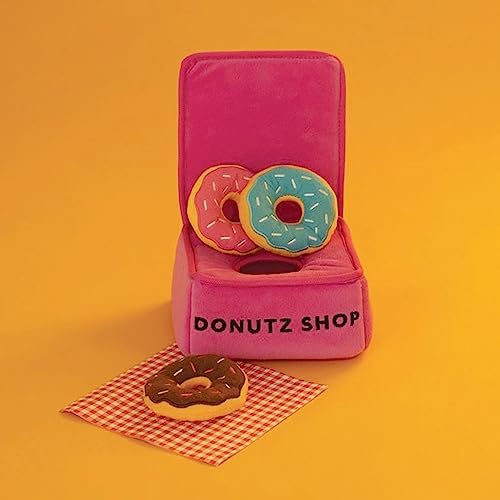 ZippyPaws Burrow Interactive Dog & Puppy Toys for Boredom - Donutz Box