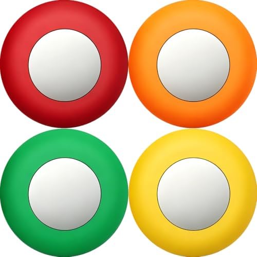 Cat Collar Airtag Holder, 4 Pack Silicone Air Tag Case for Cats | Pet Safety Silicone,Durability,Comfortable,Lightweight,for AirTag & Same-Size Trackers,more colors(Red+Orange+Green+Yellow)