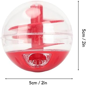 Cat Treat Dispenser Toys, Interactive Slow Feeder, Leakage Mouth Pet Slow Feeder, Cat Kitten Training, Puzzle Ball, Pet Birthday Gift