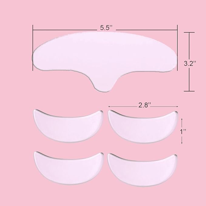 Reusable Silicone Face Patches for Forehead & Fine Lines Overnight Smoothing