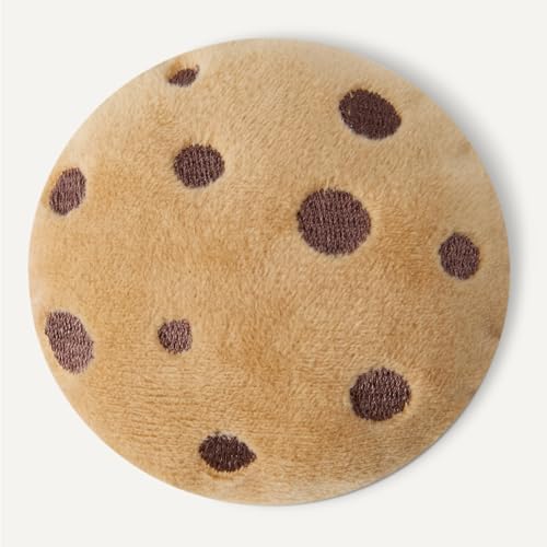 Amazon Basics Interactive Dog Squeak Toys with 1 Milk Carton and 4 Cookies, Ideal for Puppies, Small and Medium Dogs, Soft Plush for Fetch and Cuddling