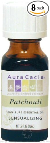 AURA CACIA ESSENTIAL OIL,PATCHOULI, .5 FZ8