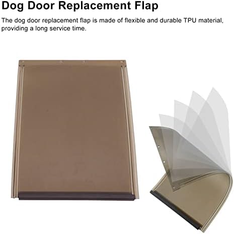 Impact TPU Dog Door Replacement Flap with Magnetic Strip, (M)