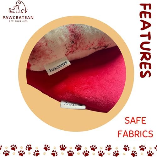 7" Squeaky Plush Toy for Puppies Small Dogs Self Etertainment Washable Soft Made [PET ONLY] (Red Glove & Hand)