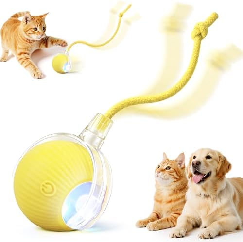Interactive Automatic Rolling Electronic Stimulation Chase Ball Cat Dog Toy