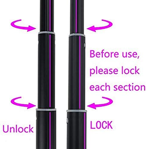 Interactive Dog Toys - Extendable Flirt Pole with 2pcs Braided Rope Tugs for Dog Outdoor Entertainment, Train and Exercise, Blue, Size L