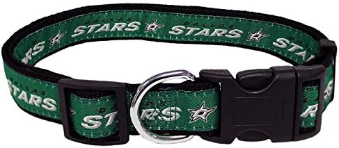 Pets First NHL Collar for Dogs & Cats. Adjustable, Cute, & Stylish! The Ultimate Hockey Fan Collar!