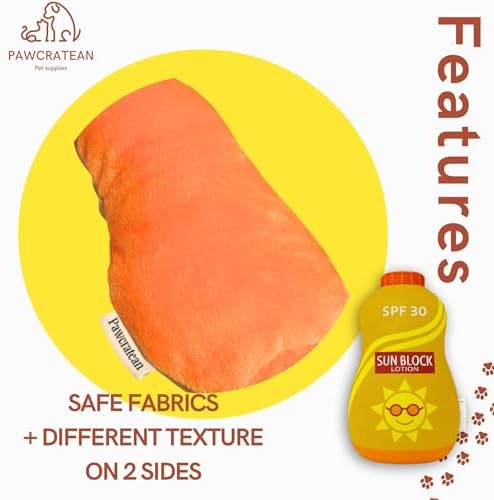 7" Squeaky Plush Toy for Puppies Small Dogs Self Etertainment Washable Soft Made [PET ONLY] (Lotion Bottle)