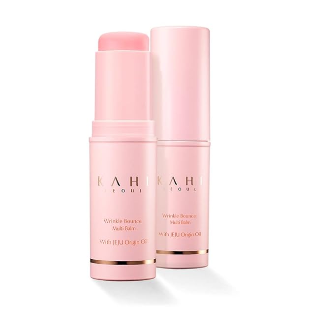 KAHI SOUND OF SEOUL SEOUL Facial Balm With Jeju Origin Oil & Collagen, Hydrate & Manage Wrinkles Around Your Face, Made In Korea, 9g (K Multi Balm)