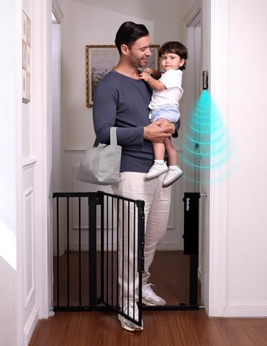 Babelio Smart Baby/Pet Gate, New Generation of Safety Gate with Infrared Auto-Unlock