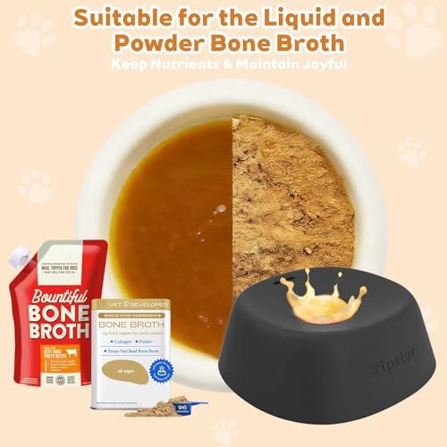 Yipetor Dog Lick Bowl, Rolled Ball-in Slow Feeder Enrichment Puzzle Toys