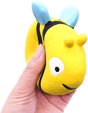 Dog Squeaky Toys Safe Latex Rubber Dog Chew Molar Toy Interactive Toy