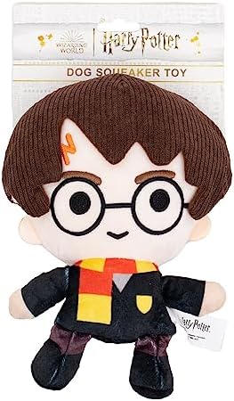 Buckle-Down The Wizarding World of Harry Potter Dog Toy, Harry Potter Charm Full Body Pose Pet Toy, Plush