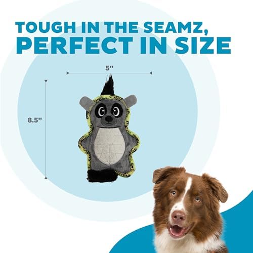 Outward Hound Xtreme Seamz Lemur Squeaky Dog Toy - Reinforced Dense Stuffing Plush Toy
