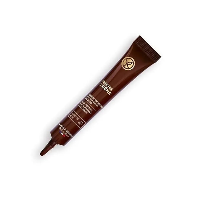 Yves Riche Creme Eye Cream Set of 2 Comforting Anti-Wrinkle Care with Precious Oils for Mature & Dry Skin 14ml / 0.47 fl.oz