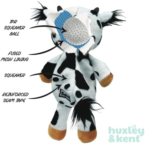 Huxley & Kent Slappies Plush Dog Toy, Betty Bunny, Large