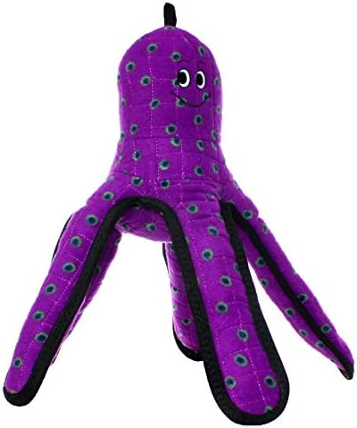 TUFFY® - 2 Pack Original : Octopus Dog Toy : : Ultra Durable Plush Toy with Multiple Layers & Reinforced Seams, Washable and Floats, Original Construction