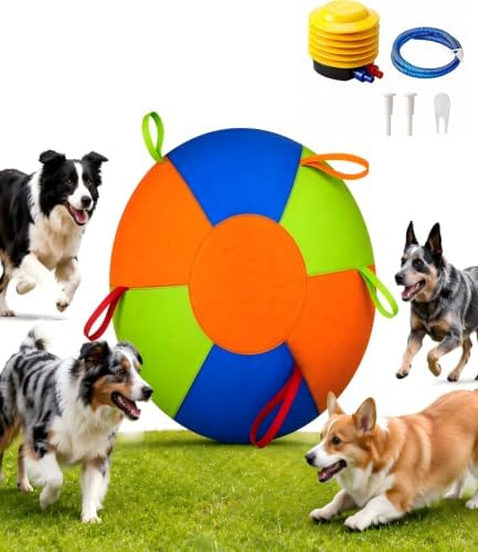 18" Herding Ball for Dogs, Large Dog Training Toy for Outdoor Play