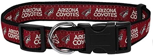 Pets First NHL Collar for Dogs & Cats. Adjustable, Cute, & Stylish! The Ultimate Hockey Fan Collar!
