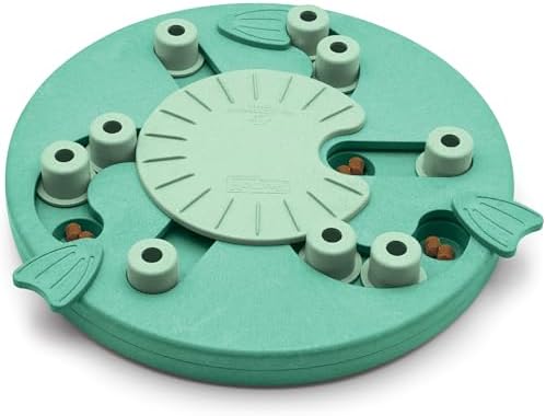 Outward Hound Nina Ottosson Dog Worker Dog Toy Treat Puzzle, 14" | Level 3 Advanced, 18 Hidden Treat Compartments, Kibble or Treats, Easy Clean, No BPA, Interactive Enrichment, Dogs & Puppies