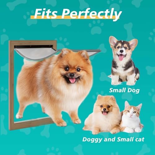 2-Pack Medium Dog Door Replacement Flaps with Screws