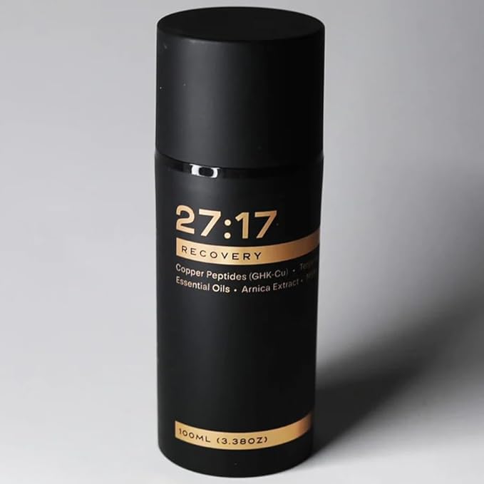 27:17 Recovery – Muscle Recovery Cream with Copper Peptides, Arnica, MSM & Menthol – Fast-Absorbing Joint & Muscle Support Lotion – Premium, Non-Greasy Peptide Cream (100ml / 3.38oz)
