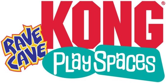 KONG PlaySpaces Rave Cave Cat Hideaway with Music/Lights, Collapsible House