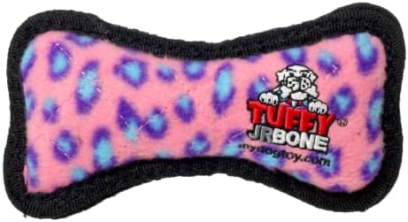 TUFFY® 5 Pack Jr Bear, Hippo, Bone, Stego & GearRing Durable Plush Dog Toys