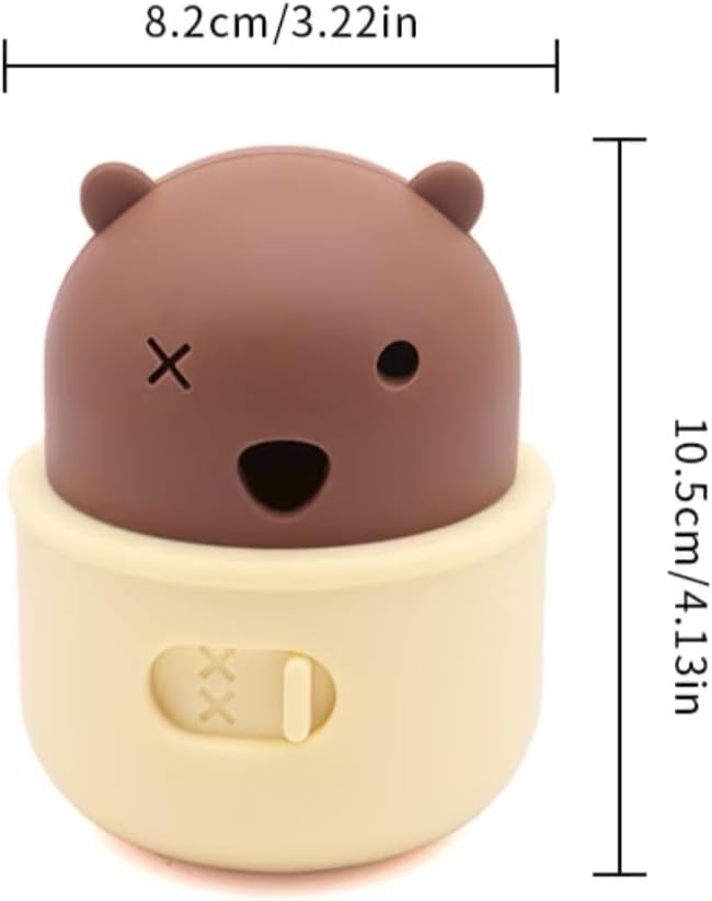 Dog Treat Dispenser Toy，Durable Silicone, wear-Resistant and bite-Resistant. Interactive Puzzle Toy for Dogs and Cats