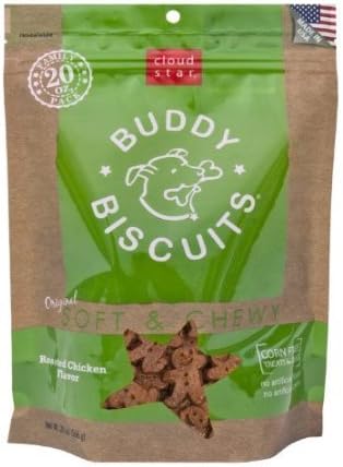 Buddy Biscuits Soft & Chewy Healthy Dog Treats with Roasted Chicken - 20 oz.