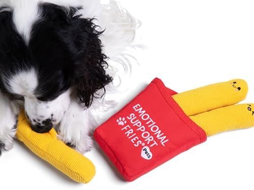WHAT DO YOU MEME? Emotional Support Pet Fries, Dog Toy by Relatable