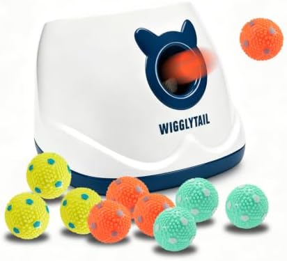 Automatic Dog Ball Launche with 9 Balls (2 inches)