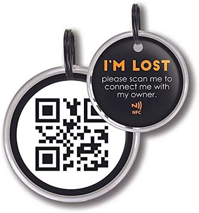 Spotted! Pro Smart Pet Tag - Pet Tracker, Virtual Leash, Finder, Smart Tag, Outdoor Safety for Cats and Small to Medium Size Dogs