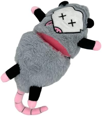 Roadkill Opossum Dog Toy Funny Dead Ran Over Possum Stuffed Chew Toy